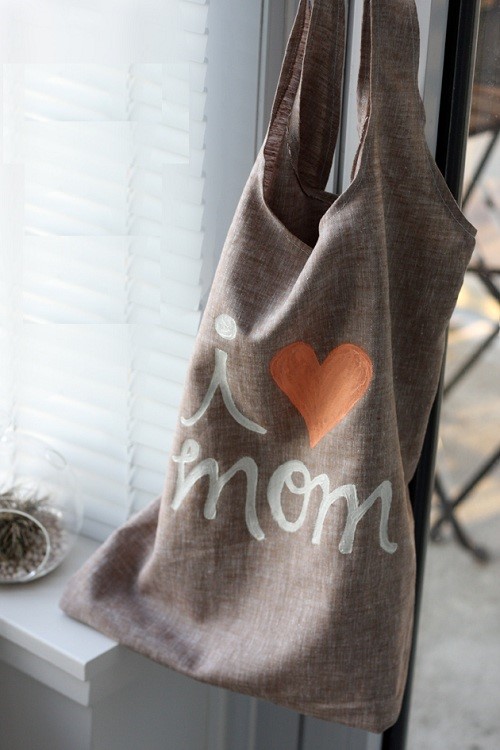 Túi vải linen tặng mẹ yêu